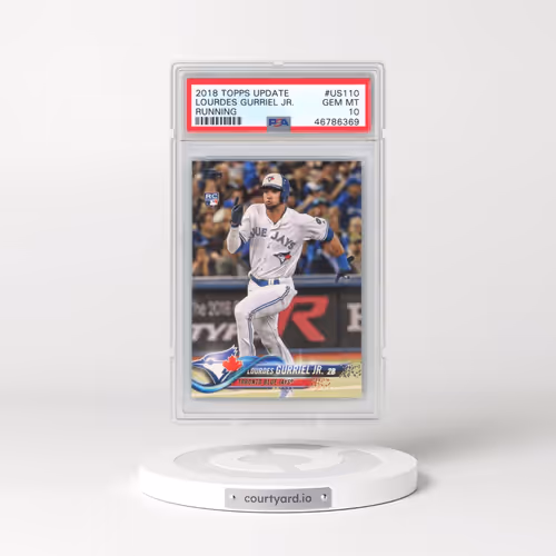 2018 Topps Update #US110 Lourdes Gurriel Jr. - Running (PSA 10 GEM MINT)