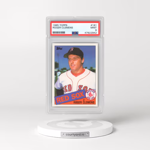 1985 Topps #181 Roger Clemens (PSA 9 MINT)