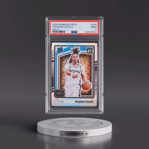 2024 Panini Donruss Optic #254 Stephon Castle - Holo (PSA 9 MINT)