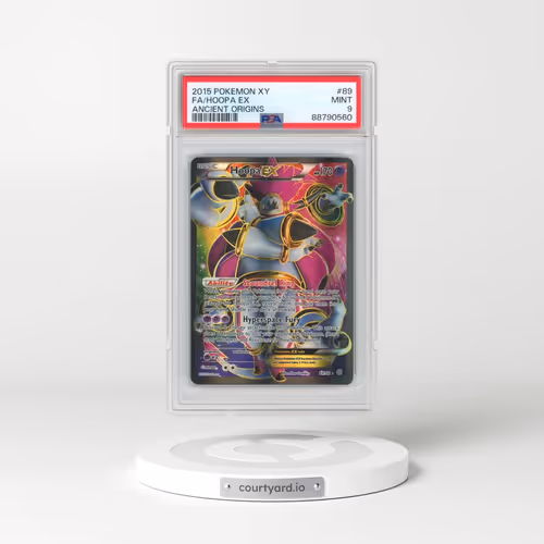 2015 Pokémon XY Ancient Origins #89 Hoopa EX - Holo Full Art (PSA 9 MINT)