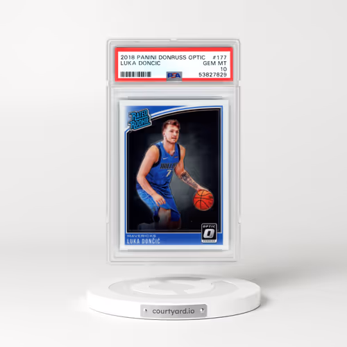 2018 Panini Donruss Optic #177 Luka Doncic (PSA 10 GEM MINT)