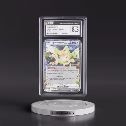 2023 Paldea Evolved - PAL EN #169/193 Squawkabilly ex - Holo (CGC 8.5 NM-MT+)