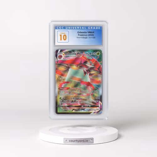 2020 Vivid Voltage #021/185 Orbeetle VMAX - Holo (CGC 10 PRISTINE)
