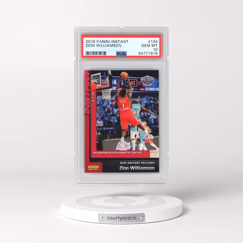 2019 Panini Instant #134 Zion Williamson (PSA 10 GEM MINT)
