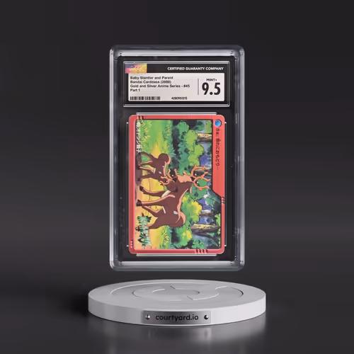 2000 Gold and Silver Anime Series #45 Baby Stantler and Parent - Part 1 (CGC 9.5 MINT+)