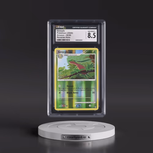 2009 Arceus #38/99 Grovyle - Reverse Holo (CGC 8.5 NM-MT+)
