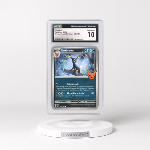 2024 Trick or Trade BOOster (2024) #130/197 Umbreon (CGC 10 GEM MINT)