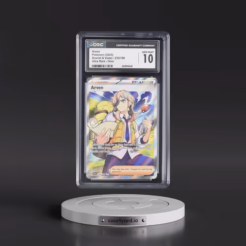 2023 Scarlet & Violet #235/198 Arven - Ultra Rare Holo (CGC 10 GEM MINT)