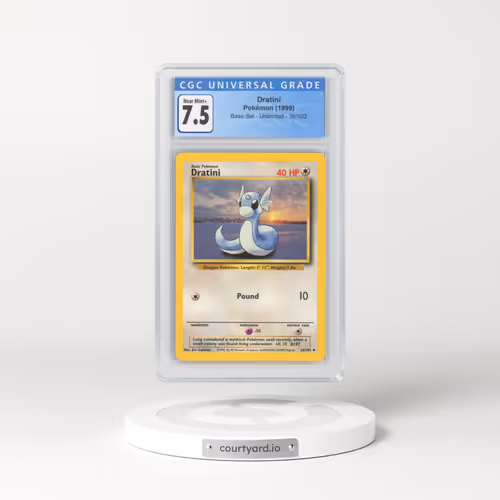 1999 Base Set #26/102 Dratini (CGC 7.5 NM+)