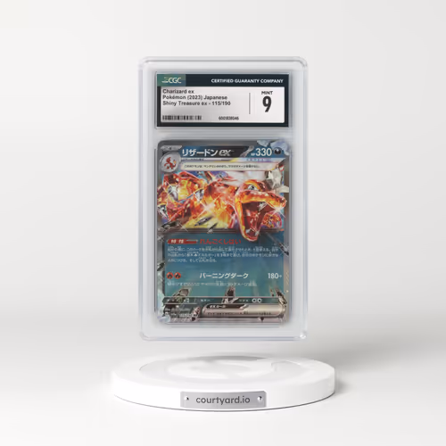 2023 Pokémon Sv4a-Shiny Treasure EX #115 Charizard EX - Holo (CGC 9 MINT)