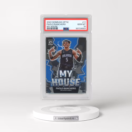 2022 Panini Donruss Optic My House #11 Paolo Banchero (PSA 10 GEM MINT)