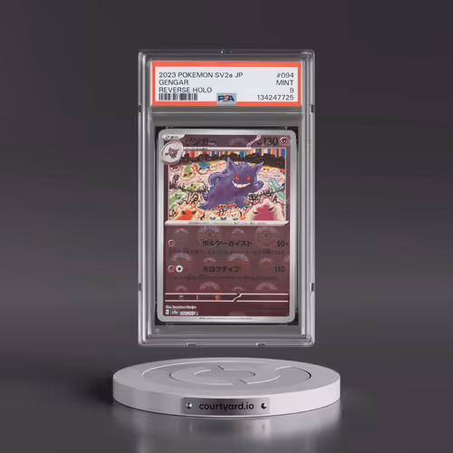 2023 Pokémon Sv2a-Pokémon 151 #094 Gengar - Reverse Holo (PSA 9 MINT)