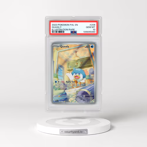 2023 Pokémon Pal EN-Paldea Evolved #206 Quaxly - Illustration Rare (PSA 10 GEM MINT)