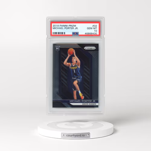 2018 Panini Prizm #32 Michael Porter Jr. (PSA 10 GEM MINT)