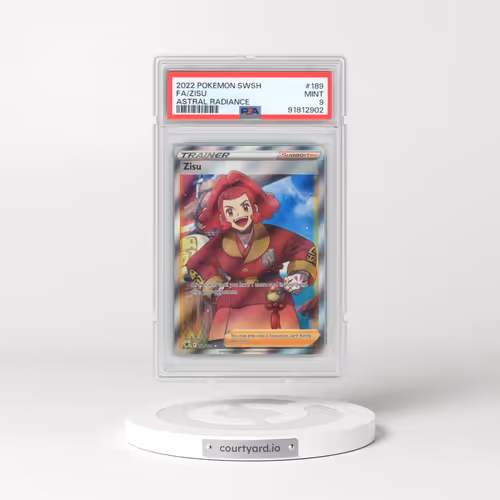 2022 Pokémon Sword & Shield Astral Radiance #189 Zisu - Full Art (PSA 9 MINT)