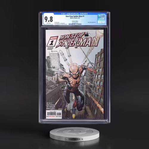 Non-Stop Spider-Man #1 CGC 9.8 White Pages (Marvel Comics, 5/21) - Universal Premiere Edition