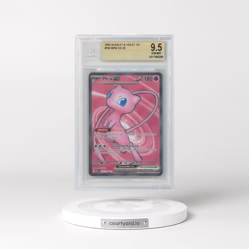 2023 Scarlet & Violet 151 - MEW EN #193 Mew ex - Ultra Rare (BGS 9.5 GEM MINT)