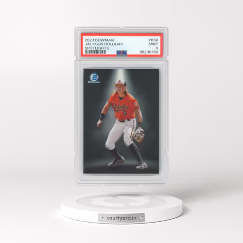 2023 Bowman Spotlights #BS6 Jackson Holliday (PSA 9 MINT)