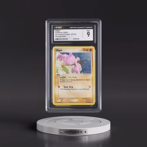 2005 EX Unseen Forces #57/115 Gligar - Reverse Holo (CGC 9 MINT)
