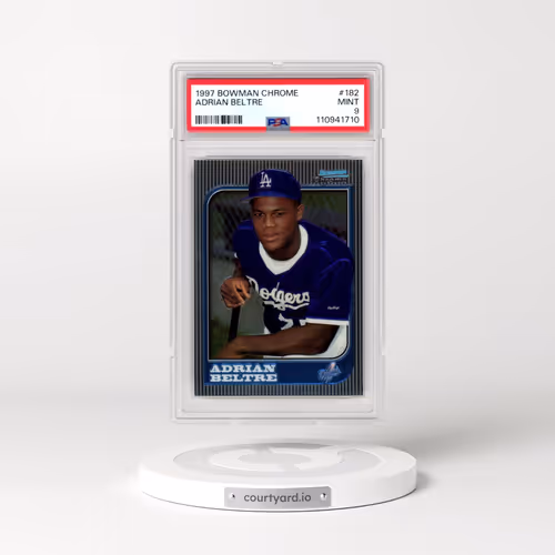 1997 Bowman Chrome #182 Adrian Beltre (PSA 9 MINT)