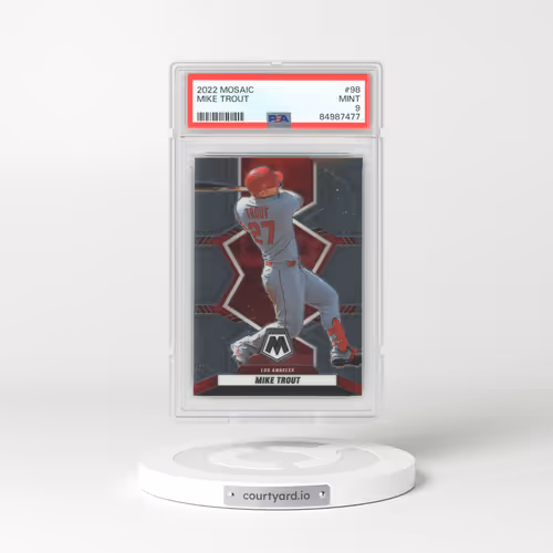 2022 Panini Mosaic #98 Mike Trout (PSA 9 MINT)