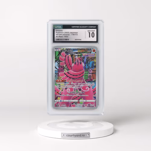 2022 VSTAR Universe #176/172 Oricorio - Art Rare (CGC 10 GEM MINT)
