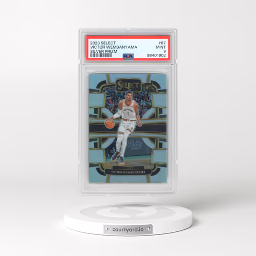 2023 Panini Select #87 Victor Wembanyama - Silver Prizm (PSA 9 MINT)