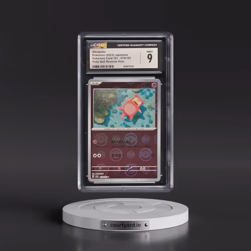 2023 Pokémon Card 151 #079/165 Slowpoke - Reverse Holo Poké Ball (CGC 9 MINT)