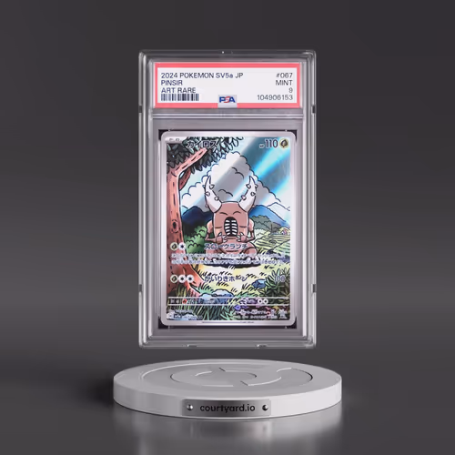 2024 Pokémon Sv5a-Crimson Haze #067 Pinsir - Art Rare (PSA 9 MINT)