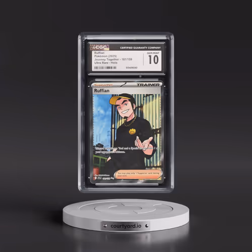 2025 Pokémon Jtg EN-Journey Together #181 Ruffian - Ultra Rare (CGC 10 GEM MINT)