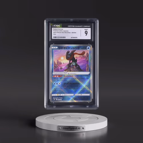 2024 Stellar Miracle Deck Build Box - SVK #004/044 Radiant Greninja - Holo (CGC 9 MINT)