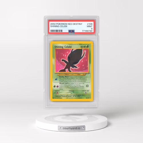 2002 Pokémon Neo Destiny #106 Shining Celebi - Holo (PSA 9 MINT)