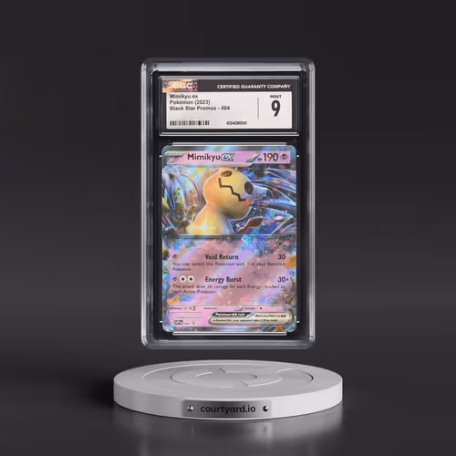 2023 Pokémon Svp EN-SV Black Star Promo #004 Mimikyu EX - Holo Mimikyu EX Sealed Product Promo (CGC