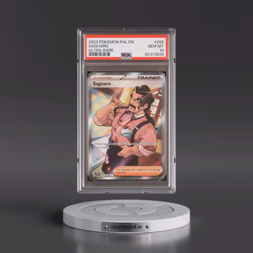 2023 Pokémon Pal EN-Paldea Evolved #255 Saguaro - Ultra Rare (PSA 10 GEM MINT)