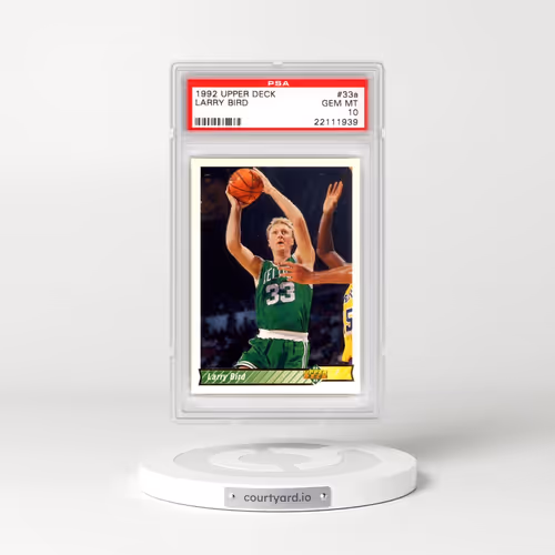 1992 Upper Deck #33a Larry Bird (PSA 10 GEM MINT)