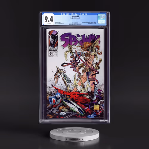 Spawn #9 CGC 9.4 White Pages (Image Comics, 3/93) - Universal