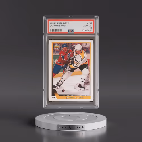 1993 Upper Deck #139 Jaromir Jagr (PSA 10 GEM MINT)