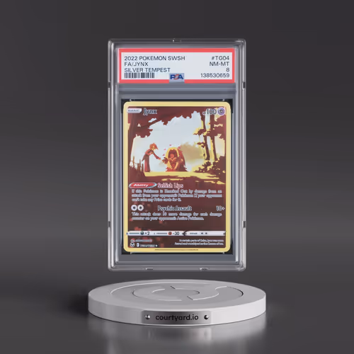 2022 Pokémon Sword & Shield Silver Tempest #TG04 Jynx - Full Art (PSA 8 NM-MT)
