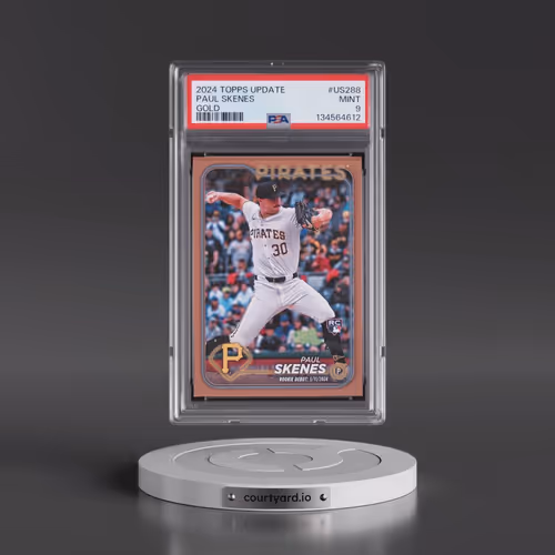 2024 Topps Update #US288 Paul Skenes - Gold (PSA 9 MINT)