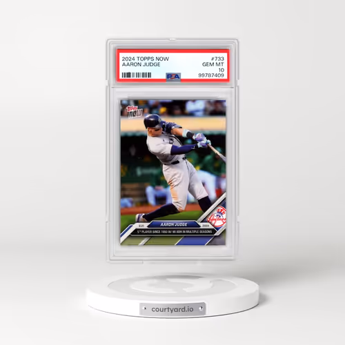 2024 Topps Now #733 Aaron Judge (PSA 10 GEM MINT)