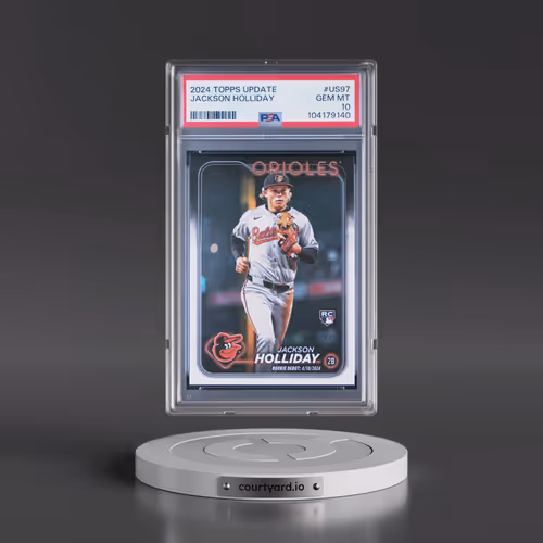 2024 Topps Update #US97 Jackson Holliday (PSA 10 GEM MINT)