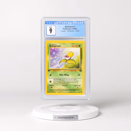 1999 Jungle #49/64 Bellsprout - 1st Edition 1st Edition (CGC 9 MINT)