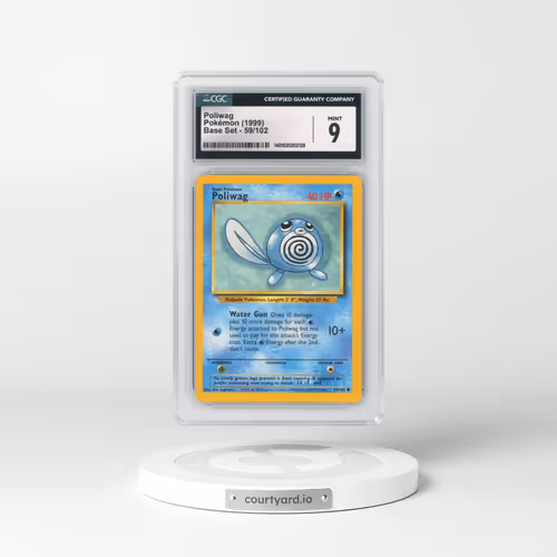 1999 Base Set #59/102 Poliwag (CGC 9 MINT)