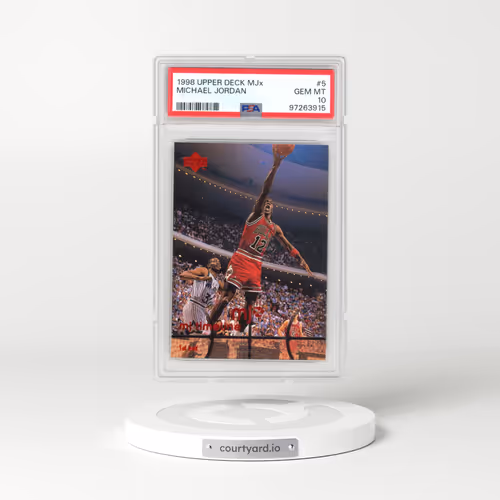 1998 Upper Deck Mjx #5 Michael Jordan (PSA 10 GEM MINT)