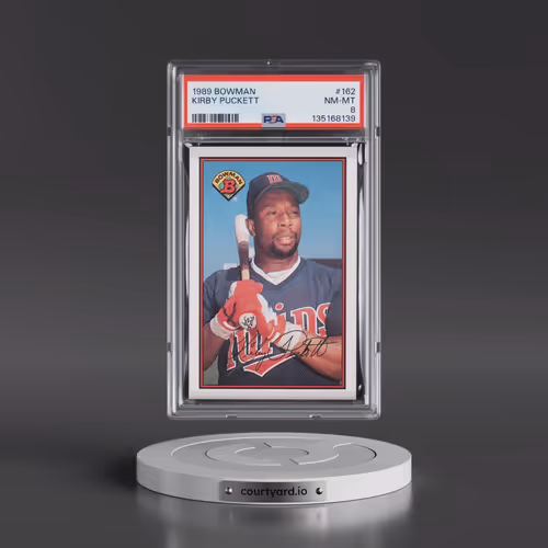 1989 Bowman #162 Kirby Puckett (PSA 8 NM-MT)