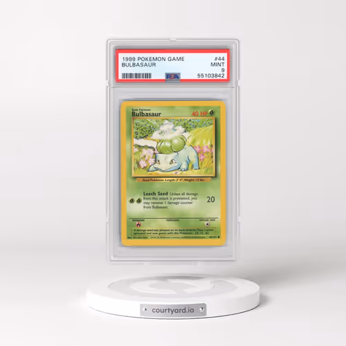 1999 Pokémon Game #44 Bulbasaur (PSA 9 MINT)