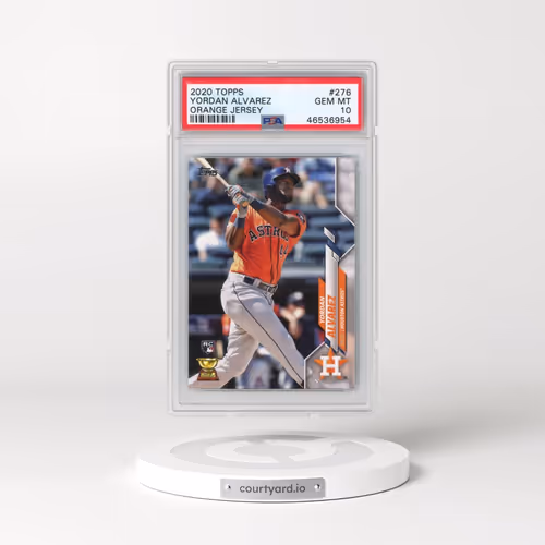 2020 Topps #276 Yordan Alvarez (PSA 10 GEM MINT)