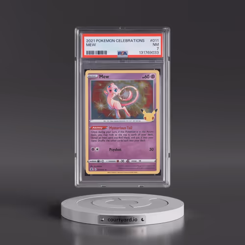 2021 Pokémon Celebrations #011 Mew (PSA 7 NM)