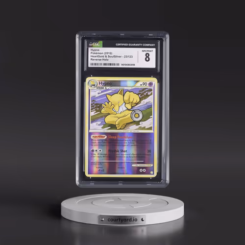2010 HeartGold & SoulSilver #23/123 Hypno - Reverse Holo (CGC 8 NM-MT)