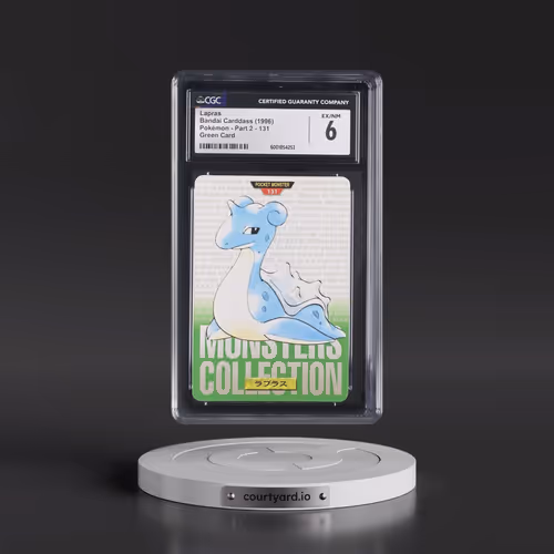 1996 (Monsters Collection) Part 2 #131 Lapras - Green Card (CGC 6 EX-NM)